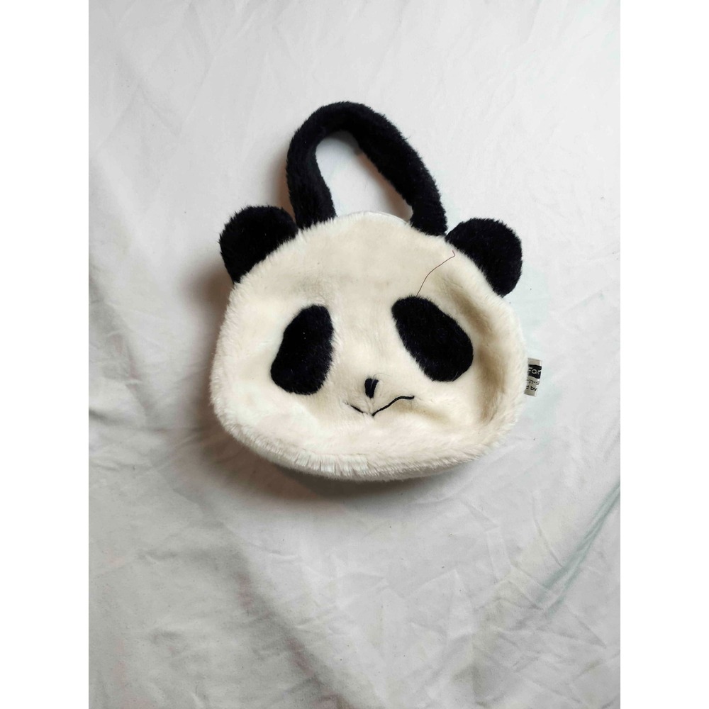 Vintage 90s Fan Fans House Mini Panda Handbag Accessory Kawaii Kitsch‎ Kidcore